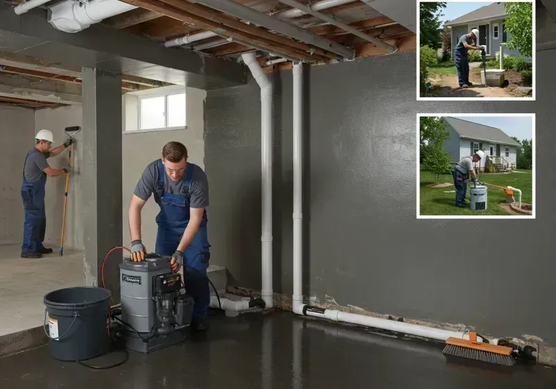 Basement Waterproofing and Flood Prevention process in North Andrews Gardens, FL